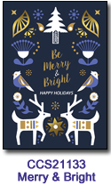 Merry & Bright Charity Select Holiday Card